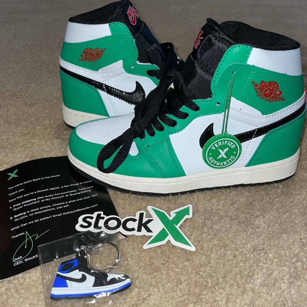 Air Jordan 1 Retro High OG PS 'Lucky Green'